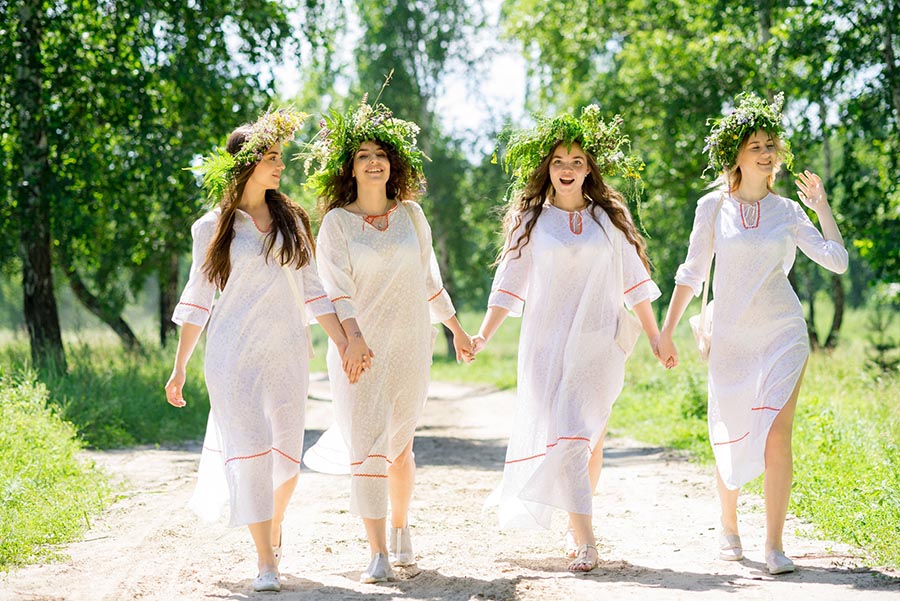 Slavic girls in Yancheng