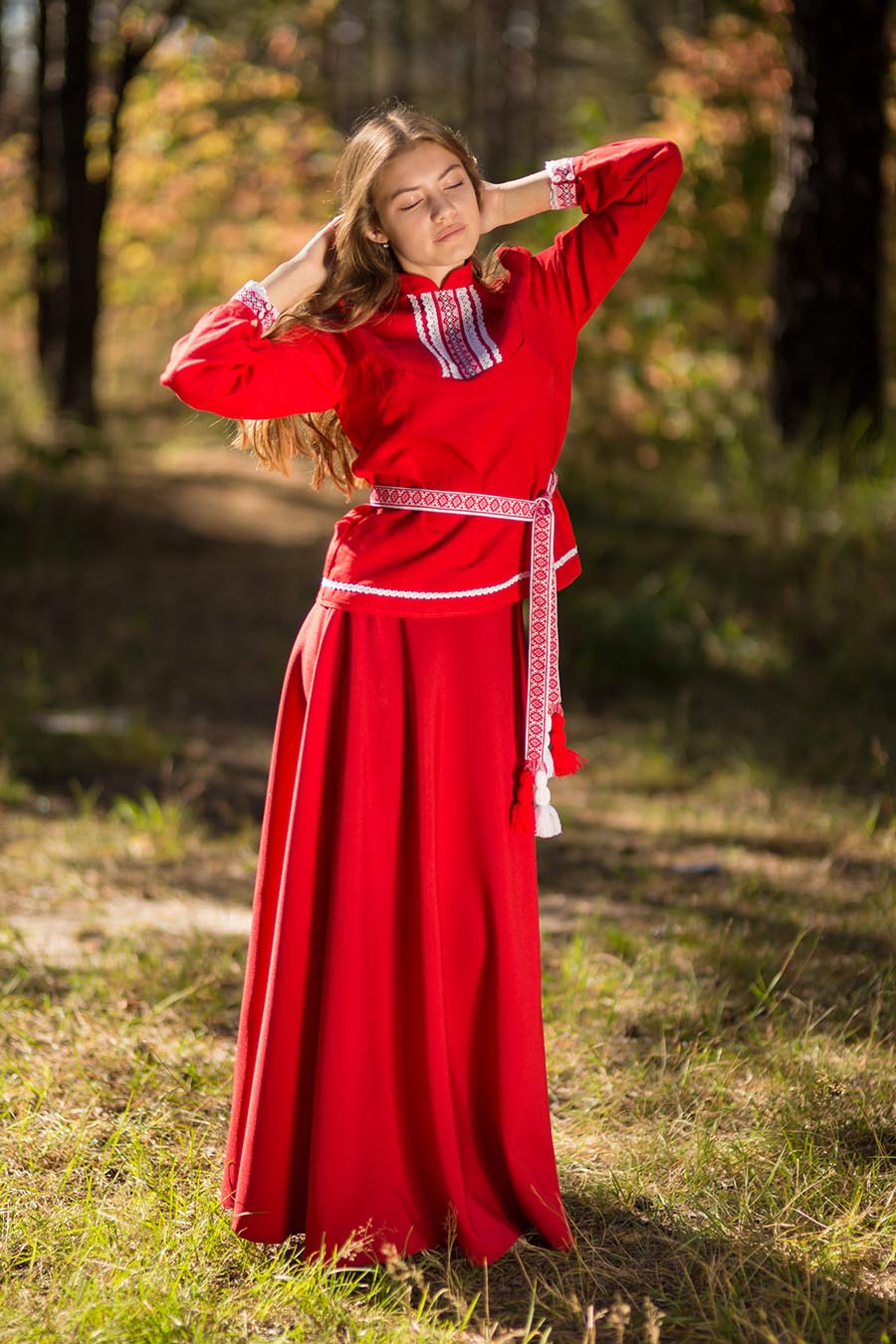 Underwear Women in Slavic costumes in Yancheng